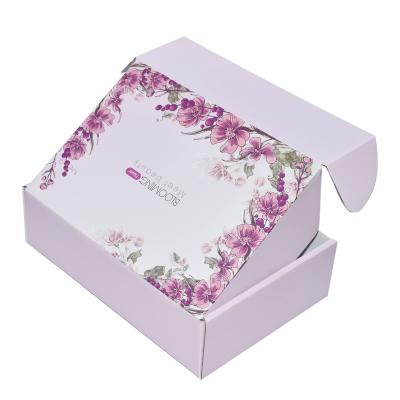 China Custom Logo Printed Shipping Box Handmade, Durable Hair Extension/Shirt/Shoe E-Commerce Box, Printed Corrugated Shipping Box for sale