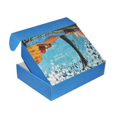 China Handmade Free Design Cajas Quick Turnaround Package Custom Printed Corrugated Paper Box , Packaging Box For Beauty / Clothing for sale