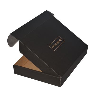 China Wholesale Handmade Custom Logo Paper Boxes Folding Corrugated Shipping Clothing Dress Underwear Packaging Skin Care Shipping Box for sale