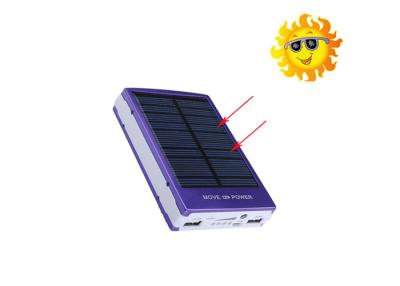 China 18650 Li-ion Solar Charger Lithium Ion Portable Power Bank For Mobile Phone for sale