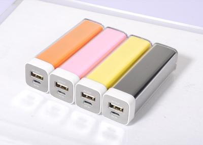 China Colorful MIni Portable Power Bank USB , Blackberry / Sony Phone Recharge Power Bank for sale