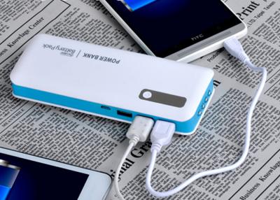 中国 二重出力再充電可能なポリマー細胞 スマートフォン のための携帯用力銀行 14000mah 販売のため