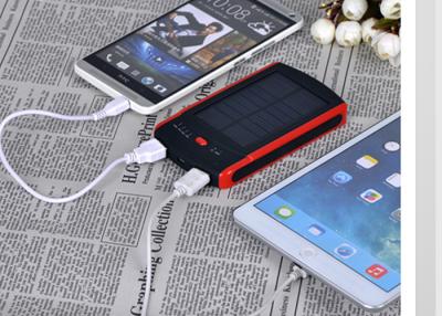 China Polymer Compact Portable solar power bank Charger for MP3 / MP4 / PC / Ipad for sale