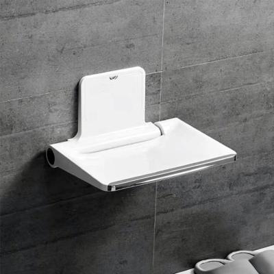 China Factory Price Modern Shower Seat Ergonomic Shower Chair, Elderly Wall Mounted Folding Bathroom Shower Seats for sale