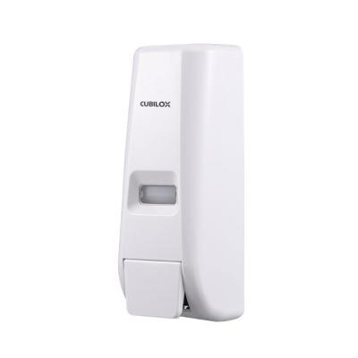 China Refillable Foam Soap Dispenser Wall Push Press Manual Alcohol Gel Hand Sanitizer Mounted Free Liquid Dispenser For Public for sale