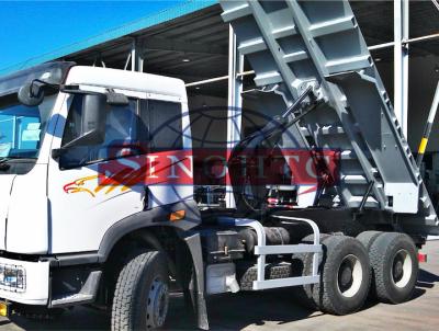 China 20 Tons Construction Dump Truck , Earthmoving 6x4 Driving Type Automatic Dump Truck for sale