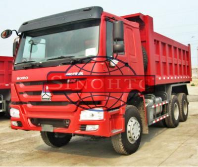 China 3 Axles Utility Dump Truck 290hp / 336hp Engine Power Assistant LHD / RHD Steering for sale