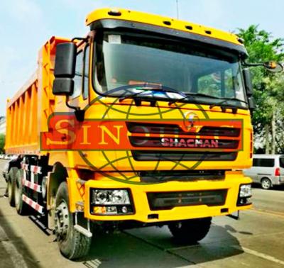 China LHD/ RHD Drive System 30 Tons Tipper Truck , F3000 SHACMAN 6x4 Three Axle Dump Truck for sale