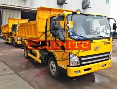 Chine mini camion à benne basculante de la construction 4m3 municipale, six rouleurs camion- de 4 tonnes à vendre