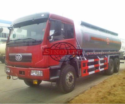 China 15 - 20 Tons Fuel Oil Delivery Truck , FAW J5P Cabin Fuel Delivery Truck for sale