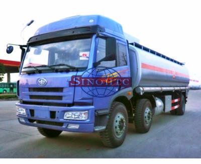 China 20 - 28 Tons Heavy Duty Fuel Carrier Truck , Gasoline / Liquid Chemical Tanker Truck for sale