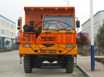 Cina 60 - 90 autocarro con cassone ribaltabile resistente di tonnellata 6x4 per l'estrazione mineraria del motore singolo della carrozza 420HP in vendita