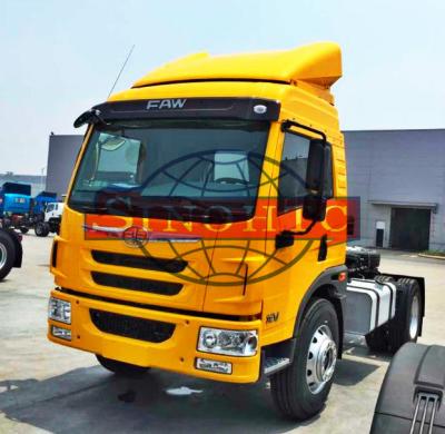 China 30 Tons Tractor Head Trucks Dragon V Cabin 4x2 Driving Type LHD Steering for sale