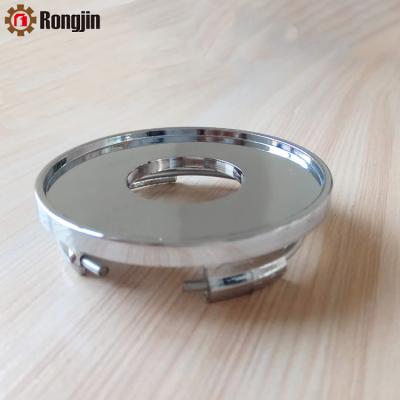 China Custom Wholesale ABS 60mm Plastic Car Aluminum Wheel Hub Center Center Caps for sale