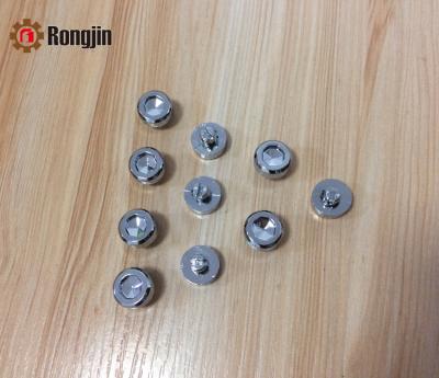 China ABS Factory-direct Hardware Auto Tuning Plastic Parts Chrome Rivets for sale