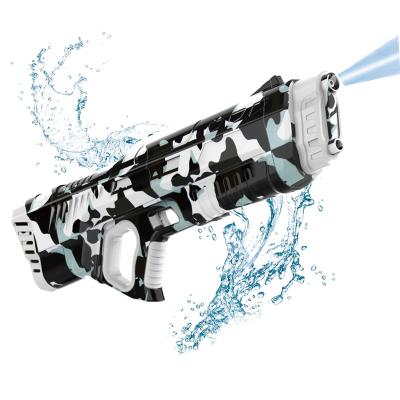 China Automatic Water Squirt Digital Display Water Guns Electronic Super Super High Power Toy Automatic Squirt Water Soaker Fighting Guns For Adults Children for sale