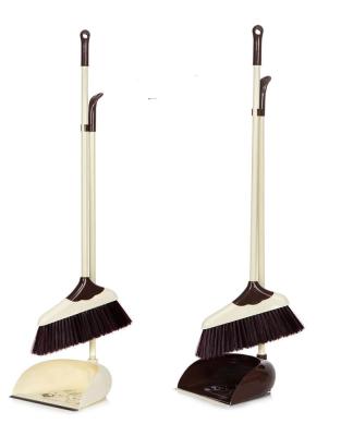 China Soft Broom Home Classic Cleaning Cleaning Broom With Plastic Dustpan for sale