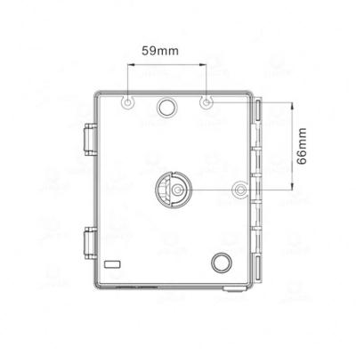 China 2 Port Multi Mode Indoor Wall Mounted Singlemode SC LC Adapter Mini Fiber Optic Faceplate ftth Terminal Box for sale