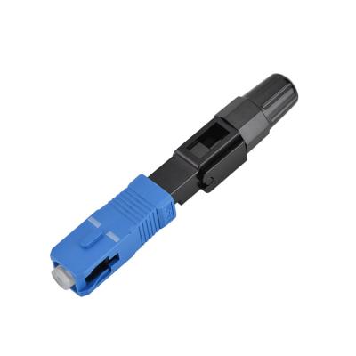 China SM MM SC UPC FTTH Indoor Drop Cable Cable Fast Fiber Optic Fast Connector for sale