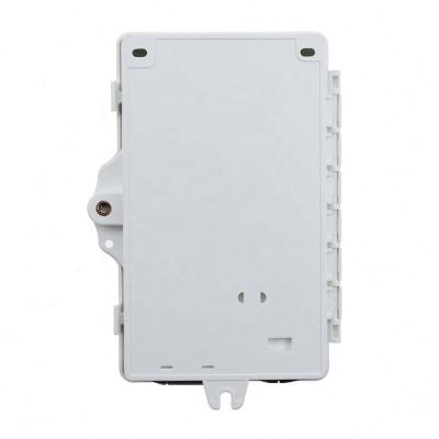 China Outdoor Wall Mounted Or Pole Mounted Mini Fttx Type FTTH 2 Ports Fiber Optic Faceplate Box / Termination Box for sale