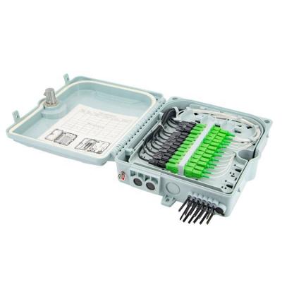 China FTTH FTTH Network Box FTTH IP65 12 Fibra Optica Cajas de Ftth Left Optic Nap Termination Box FTTB FTTX / Fiber Splitter for sale