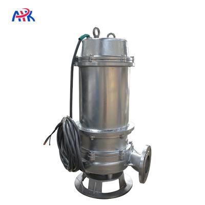 China Knife Grinder Drainage Submersible Sewage Water Pump High Efficiency ISO9001 Te koop