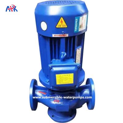 China bomba de presión vertical del aumentador de presión del agua del tanque de la tubería de la sola etapa 4kw en venta