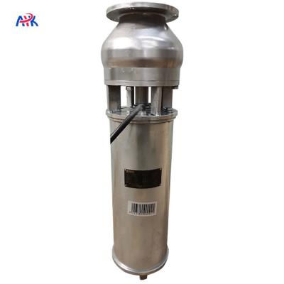 Chine étang submersible de lac pump de fontaine d'acier inoxydable de 40m3/h 12m horizontal à vendre