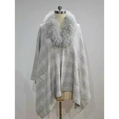 China Anti-wrinkle wholesale custom wool shawl winter and winter woolen shawls spring ladies large trench coat cape shawls wholesale women for sale