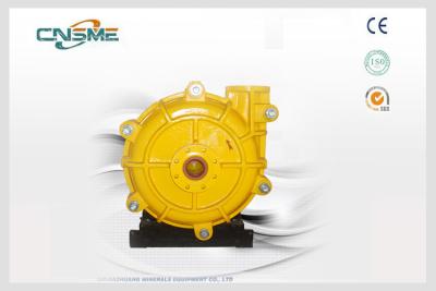 China SBH High Pressure Slurry Pump 60Kw Horizontal Slurry Pump With Metal Wear Parts for sale