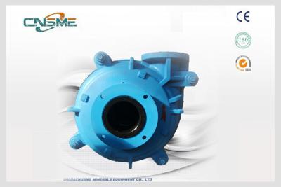 China Sugar Beets Rubber Lined Slurry Pumps Horizontal Slurry Pump For Raw Sugar Cane Juice for sale