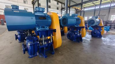 China Blue-Capacity AH Slurry Sump Pump with 11-24 Head for sale