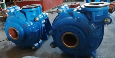 China Heavy Duty Metal Lined Heavy Duty Slurry Pump with Metal Expeller Seal Packed for sale