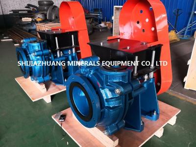 China 4E-F High Chrome Iron Horizontal Froth Slurry Pump for Minerals Processing for sale