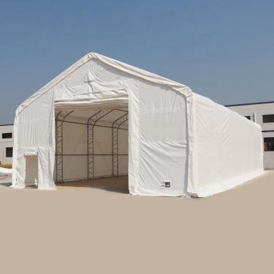 China Mobile White Hospital Emergency Tent Hot Dip Galvanized Steel Structure for sale