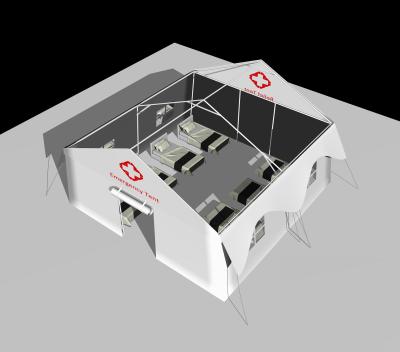 Cina Tenda resistente della metropolitana degli stampi di dissolvenza, riparo di sopravvivenza della tenda della metropolitana di resistenza all'acqua in vendita