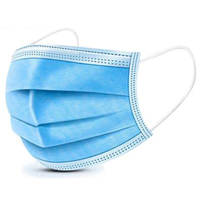 China Volwassen Beschikbare Medische Masker Blauwe Kleur 17 X 9.5cm niet Giftige Grootte Te koop