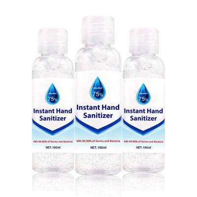 China Pele anti-bacteriana do gel do Sanitizer do álcool de 75% amigável para a limpeza básica à venda