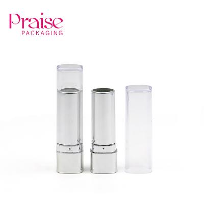 China Cosmetic Wholesale Stain, Design Professional Makeup Plastic Square Empty Lipstick Tube Container Packaging for sale