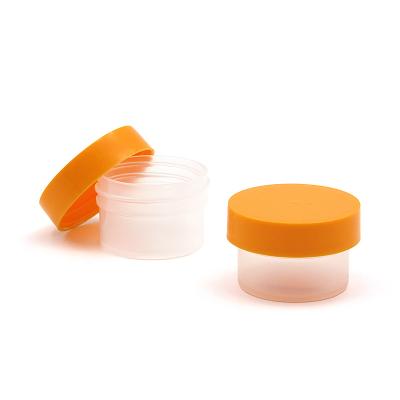 China New Design Cheap Price Mini Jar 10ml Skin Care Basic Packaging Cans Empty Container Plastic Cream Jar for sale