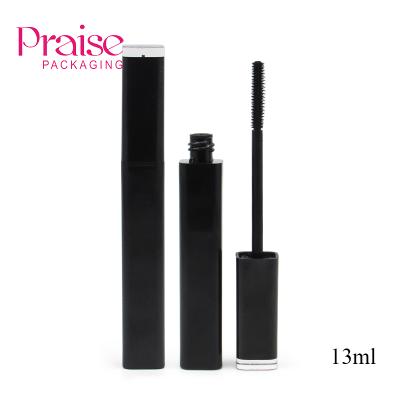 China Wholesale Custom Cosmetic Plastic Mascara Packaging, Empty Square Makeup Mascara Tube Container for sale