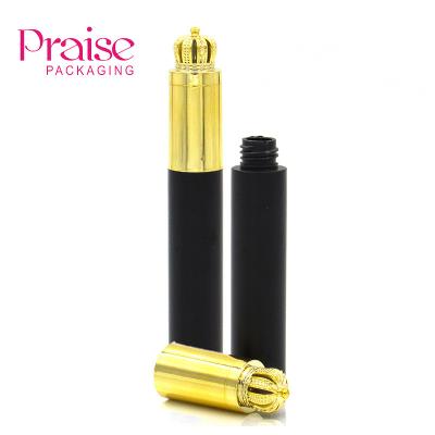 China Cosmetic crown shaped cover eye use to create your own brand eyelash mascara tube for sale