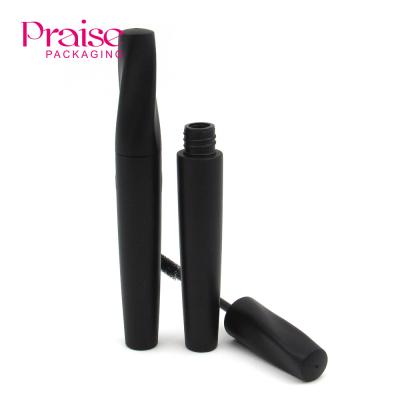 China Fashionable Hot Sale Black Plastic Mascara Tube Liquid Eyelash Packaging for sale