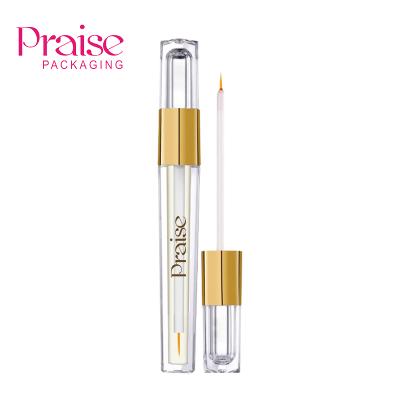 China Luxury Cosmetic Mac Your Own Logo Clear Cosmetic Liquid Empty Eyeliner Tube Container for sale