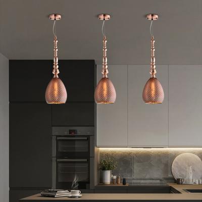 China 40W E27 China Style Decorative Iron Supplier Glass+iron Contemporary Home Indoor Contemporary Glass Pendant Lighting Modern Single Kitchen 90's China for sale