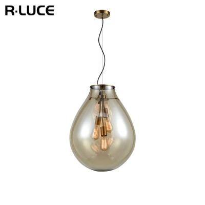 China Nordic Simple Vintage Source Factory Style Mid Western Kitchen Iron Indoor Home Decorative Glass E27 40W Pendant Light For Home for sale