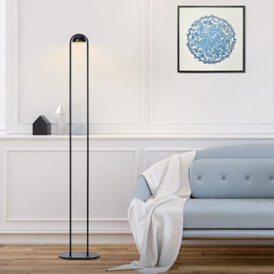 China Contemporary CE RoHS Certificated Stylish Style Home Indoor Living Room LED Corner Standing Floor Lamp for sale