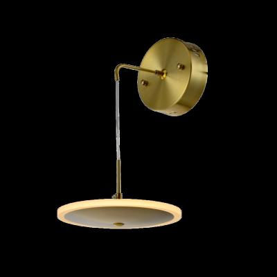 China New Style Design Contemporary Nordic Gold Color Wall Light Indoor Decorative Wall Lamp for sale