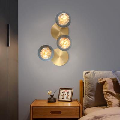 China Creative Popular Style Living Room Product Decoration Steel G9 25W Glass Bulbs Ceiling Indoor Wall Lamp for sale