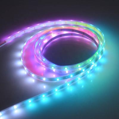 China LANDSCAPE 30led/m ws2812 smart 5v 5m ws2812b 5050 led strip one waterproof rgb for sale